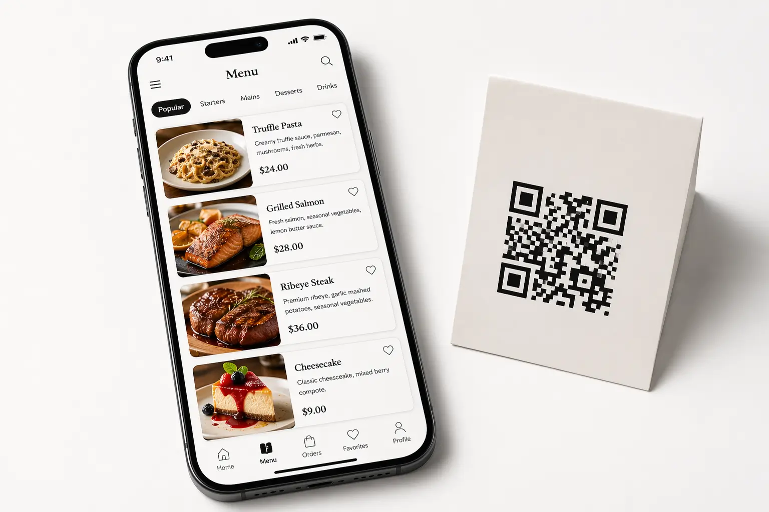 QR Code Menu for Restaurants - Free