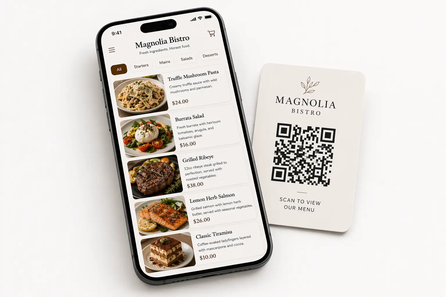 Free Restaurant Menu Online