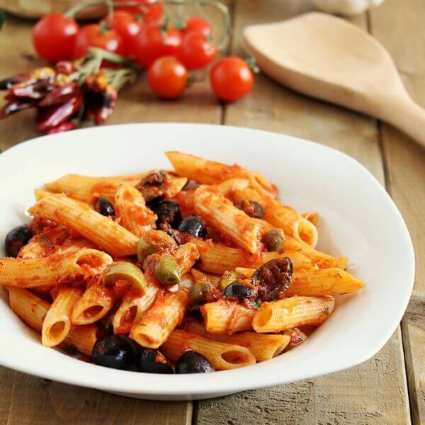 Penne alla puttanesca
